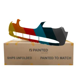 HYUNDAI ELANTRA SEDAN FRONT BUMPER COVER PRIMED **CAPA** OEM#865112H000 2007-2010 PL# HY1000167C