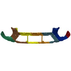 HYUNDAI SANTA CRUZ FRONT BUMPER COVER LOWER TXT-BLACK (LIMITED) OEM#86560K5010 2022-2024 PL# HY1015132