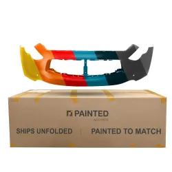 INFINITI FX35/FX37/FX50 FRONT BUMPER COVER PRIMED UPPER (W/ PARK SENSOR) **CAPA** OEM#FBM221CG0H 2009-2011 PL# IN1000243C