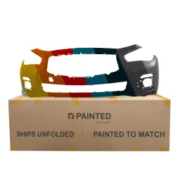 INFINITI Q50 FRONT BUMPER COVER PRIMED (WO/SENSOR)(WO/SPORT) **CAPA** OEM#620224HB0H 2014-2017 PL# IN1000256C