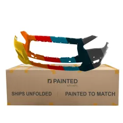 INFINITI Q50 FRONT BUMPER COVER PRIMED (W/ SENSOR)(WO/SPORT) OEM#620224HC0H 2014-2017 PL# IN1000257