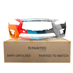 INFINITI Q50 FRONT BUMPER COVER PRIMED (WO/SENSOR)(W/ SPORT)**CAPA** OEM#620224HD0H 2014-2017 PL# IN1000258C