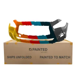 INFINITI Q50  FRONT BUMPER COVER PRIMED (W/SENSOR)(EXC PURE/LUXE) OEM#620226HJ1H 2018-2024 PL# IN1000283