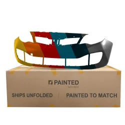 KIA RIO SEDAN FRONT BUMPER COVER PRIMED OEM#865111W000 2012-2015 PL# KI1000159