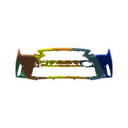 LEXUS IS 250/200t/300/350 (SEDAN) FRONT BUMPER COVER PRIMED (W/ F SPORT)(WO/WASHER)(W/SENSOR) **CAPA** OEM#521195E989 2021-2023 PL# LX1000393C