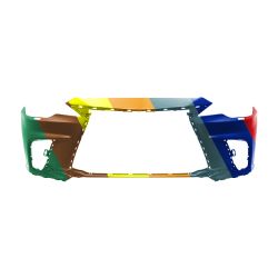 LEXUS RX 350 FRONT BUMPER COVER PRIMED (W/WASH)(WO/SIDE PK SENSOR)(W/F SPORT) OEM#521190E968 2023-2025 PL# LX1000407