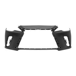 LEXUS RX 350h/500h FRONT BUMPER COVER PRIMED (WO/WASH)(W/SIDE PK SENSOR)(WO/F SPORT) **CAPA** OEM#521190E964 2023-2025 PL# LX1000414C