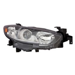 MAZDA MAZDA6 HEAD LAMP UNIT RIGHT (Passenger Side) (HALOGEN) OEM#GMP2510K0 2014-2017 PL# MA2519160