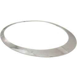 MINI COOPER COUPE HEAD LAMP BEZEL RING RIGHT (Passenger Side) CHROME OEM#51137149906 2012-2015 PL# MC2507101