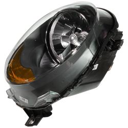 MINI COOPER CONV HEAD LAMP ASSEMBLY RIGHT (Passenger Side) (HALOGEN)(YELLOW SIGNAL) OEM#63117401600 2016-2019 PL# MC2519100