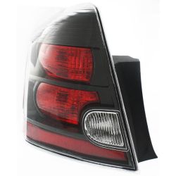 NISSAN(DATSUN) SENTRA TAIL LAMP ASSEMBLY LEFT (Driver Side) (GRAY BEZEL)(2.0L SR/2.5L) OEM#26555ET80C 2007-2009 PL# NI2800178