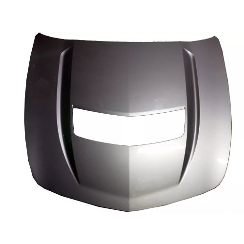 CADILLAC CTS-V HOOD CARBON FIBER (OEM) ORIGINAL GM (WITH VENT) - FACTORY PAINTED SATIN STEEL METALLIC G9K/464C OEM#84068536 2016-2019 PL# -