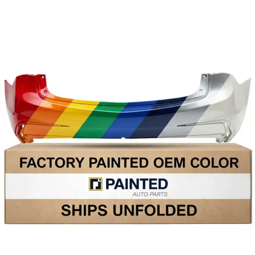 2018-2020 ACURA TLX Rear Bumper without Sensor Excluding A-Spec Model CAPA OEM# 04715TZ3A60ZZ PL# AC1100180C