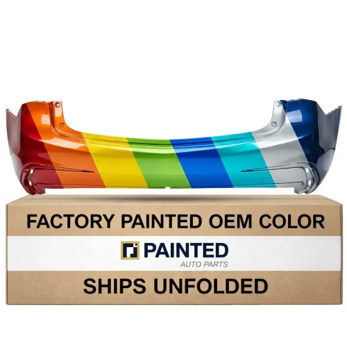 2018-2020 ACURA TLX Rear Bumper with Sensor Excludes A-Spec Model CAPA OEM# 04715TZ3A71ZZ PL# AC1100181C