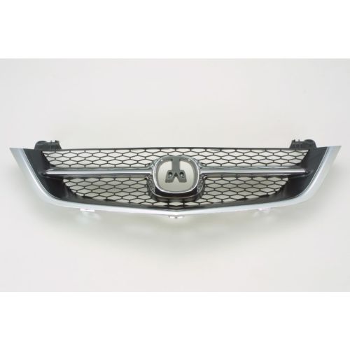 ACURA TL (3.2TL) GRILLE CHROME ASSY(GRILLE+LWR & CTR MLDG)(W/O UPPER MLDG) OEM# PERFORMANCE 2002-2003 PL# AC1200107