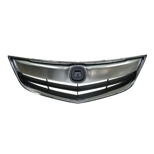 ACURA ILX GRILLE ASSEMBLY CHR/DK-GRAY (W/UPPER&OUTER CHROME MLDG) OEM#71121TX6A11-PFM 2013-2015 PL# AC1200117