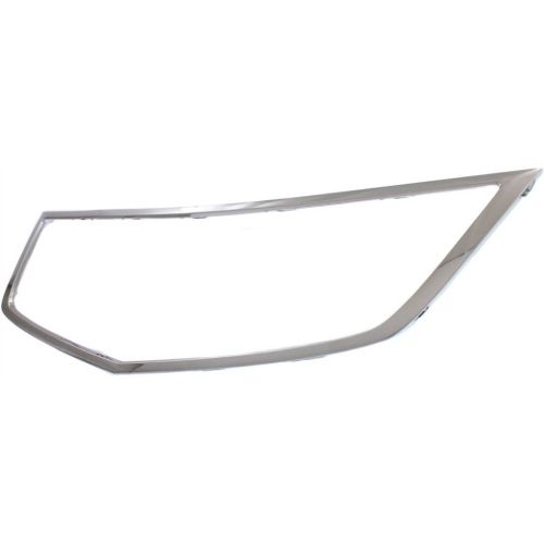 ACURA TSX SEDAN GRILLE MOLDING CHROME OUTER (SURROUND) OEM# 71122TL2A51 2011-2014 PL# AC1202101