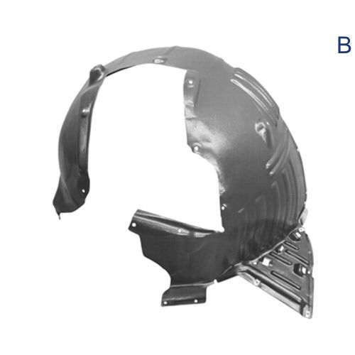 ACURA MDX FENDER LINER LEFT (Driver Side) (WO/LANE KEEP ASSIST) OEM#74151TZ5A00 2014-2015 PL# AC1248131