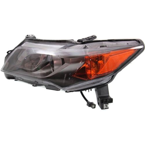 ACURA ILX HEAD LAMP ASSY LEFT (Driver Side) (HALOGEN)**CAPA** OEM#33150TX6A02 2013-2015 PL# AC2502121C