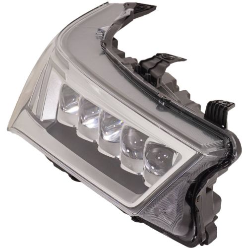 ACURA MDX HEAD LAMP ASSY RIGHT (Passenger Side) CHROME (LED)(WO/AUTO LEVEL)(EXC A-SPEC) OEM#33100TZ5A51 2017-2020 PL# AC2503130