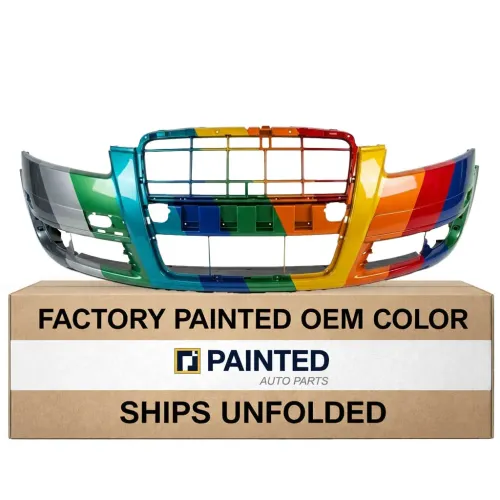 2005-2008 AUDI A6 SEDAN WAGON Front Bumper OEM# 4F0807105DGRU PL# AU1000156