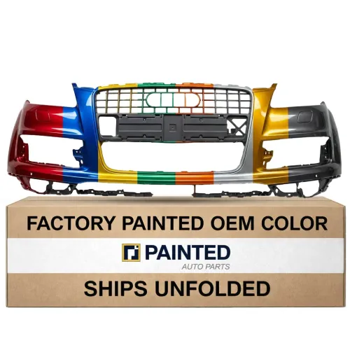 2010-2015 AUDI Q7 Front Bumper with Wash & Sensor Excl S-Line OEM# 4L0807105KGRU PL# AU1000179