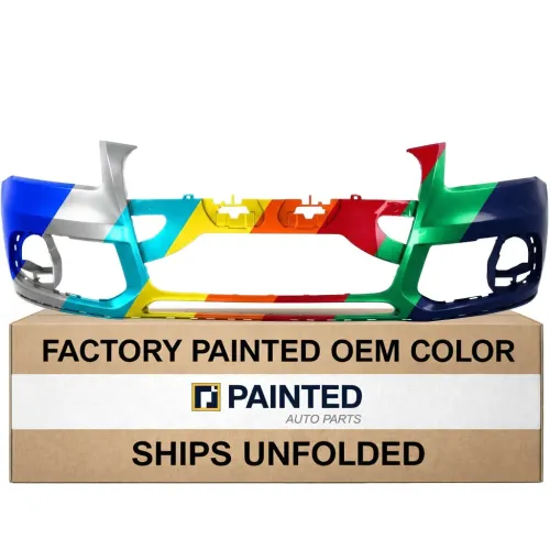 2013-2017 AUDI Q5 SQ5 Front Bumper without Washer without Sensor OEM# 8R0807065GRU PL# AU1000197