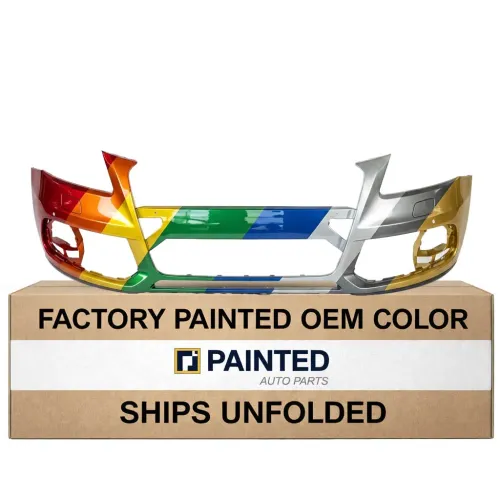 2013-2017 AUDI Q5 SQ5 Front Bumper with Sensor and Washer Holes CAPA Certified OEM# 8R0807065CGRU PL# AU1000200C