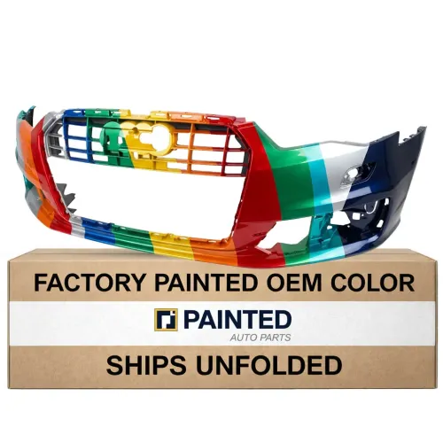 2016 AUDI A6 SEDAN Front Bumper without Parking Sensor without S-Line with Chrome Trim CAPA OEM# 4G0807065PGRU PL# AU1000240C