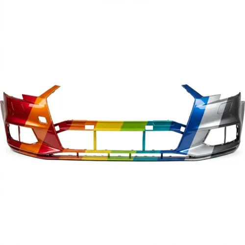 2017-2020 AUDI A3 SEDAN Front Bumper WO Wash W PK Sensor WO PK Assist WO S-Line OEM# 8V5807065SGRU PL# AU1000244