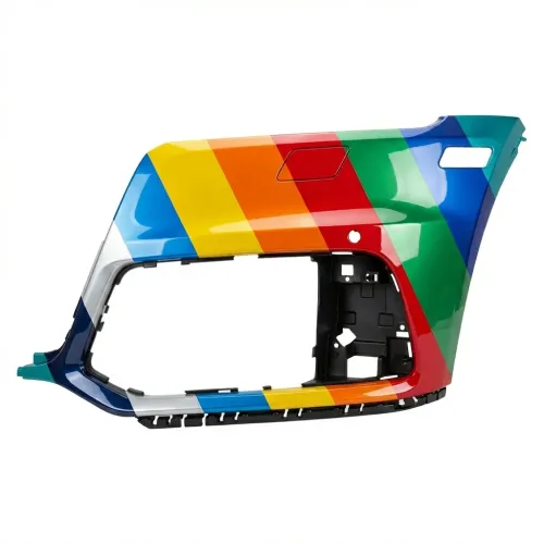 2018-2020 AUDI Q5 SQ5 Front Bumper Left Driver Side w/ PK Sensor wo Parallel PK Sensor **CAPA** OEM# 80A807107DGRU PL# AU1016110C