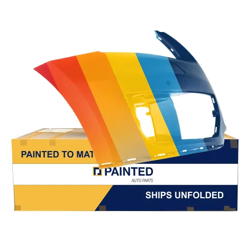 AUDI Q5 / SQ5 FRONT BUMPER COVER PRIMED RIGHT (Passenger Side) (W/ SENSOR)(WO/S-LINE) OEM#8R0807108CGRU 2009-2012 PL# AU1017101