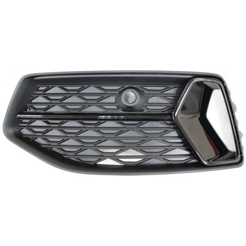 AUDI A6 SEDAN FOG LAMP COVER LEFT (Driver Side) SATIN-BLACK/GLOSS BLACK (WO/S-LINE) OEM# 4K0807647DT94 2019-2023 PL# AU1038153