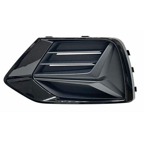 AUDI Q3 FOG LAMP COVER LEFT (Driver Side) BLACK W/GLOSS BLACK FRAME (WO/FOG)(WO/S-LINE) OEM# 83A807671T94 2019-2023 PL# AU1038155