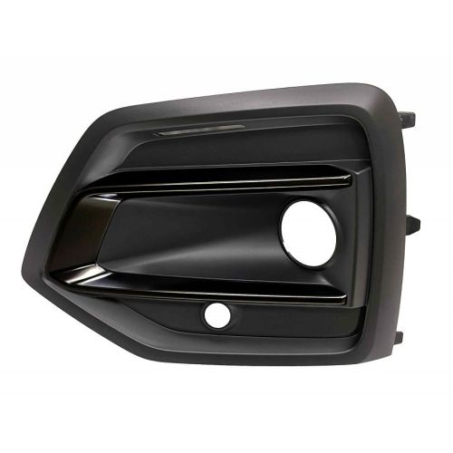 AUDI Q5 / SQ5 FOG LAMP COVER LEFT (Driver Side) BLACK W/GLOSS-BLACK MDLG (W/FOG)(Q5 WO/S-LINE) OEM# 80A807679AFBMT 2021-2023 PL# AU1038158