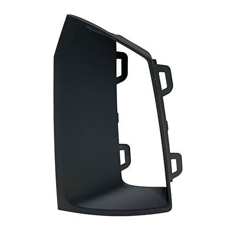 AUDI Q7 / SQ7 FRONT BUMPER SIDE GRILLE OUTER TRIM LEFT (Driver Side) TXT-BLACK (Q7 WO/S-LINE) OEM# 4M08076979B9 2020-2024 PL# AU1038159