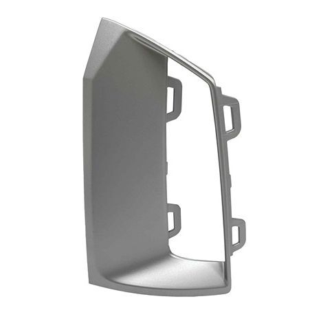 AUDI Q7 / SQ7 FRONT BUMPER SIDE GRILLE OUTER TRIM LEFT (Driver Side) SILVER (Q7 WO/S-LINE) OEM# 4M0807697ATB2 2020-2024 PL# AU1038160