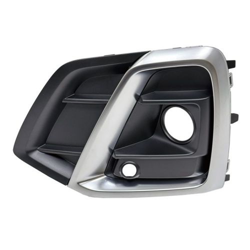 AUDI Q5 / Q5 E / SQ5 FOG LAMP COVER LEFT (Driver Side) TXT-BLACK/SILVER MLDG (EXC Q5 WO/S-LINE) OEM# 80A807679AGCOX 2021-2023 PL# AU1038162