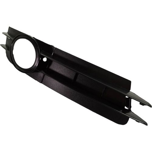 AUDI S6 SEDAN  FRONT BUMPER COVER GRILLE RIGHT (Passenger Side) BLACK (W/Sport Pkg) OEM# 4F0807682A01C 2007-2008 PL# AU1039104