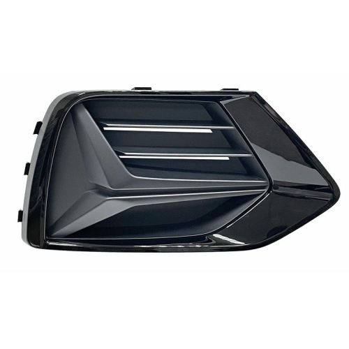 AUDI Q3 FOG LAMP COVER RIGHT (Passenger Side) BLACK W/GLOSS BLACK FRAME (WO/FOG)(WO/S-LINE) OEM# 83A807672T94 2019-2023 PL# AU1039155