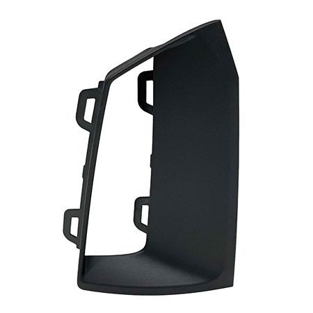 AUDI Q7 / SQ7 FRONT BUMPER SIDE GRILLE OUTER TRIM RIGHT (Passenger Side) TXT-BLACK (Q7 WO/S-LINE) OEM# 4M08076989B9 2020-2024 PL# AU1039159