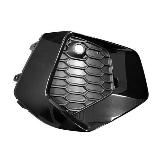 AUDI A3 SEDAN FOG LAMP COVER RIGHT (Passenger Side) BLACK W/GLOSS-BLACK FRAME OEM#8Y0807672Y9B 2022-2024 PL# AU1039171