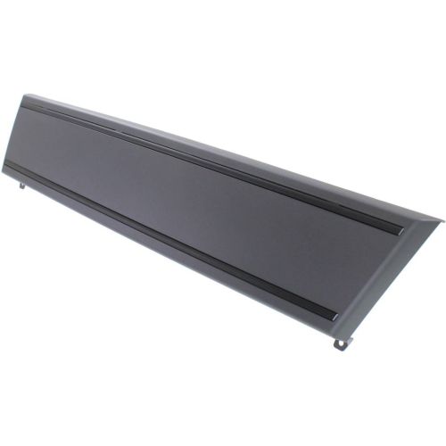 AUDI A4 SEDAN  / WAGON  FRONT BUMPER LICENSE PLATE BAR PTD-BLACK WO/LICENSSE PLATE MOUNT OEM#8K0807287A3FZ 2009-2016 PL# AU1068103