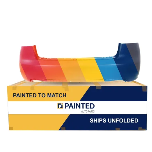 AUDI A4 SEDAN/WAGON (GEN 3) (2.0L/3.2L) REAR BUMPER COVER PRIMED (S/D)(WO/SENSOR )(W/SIDE MARKER HOLE) OEM#8E5807303BGRU 2005-2008 PL# AU1100164