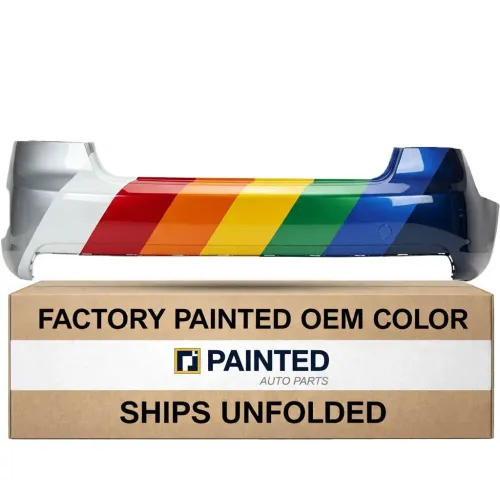 2012-2017 AUDI A5 CABRIO Rear Bumper Premium Gray without Sensor OEM #8T0807067AGRU PL# AU1100204