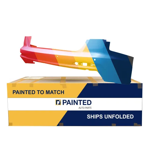 AUDI S6 SEDAN REAR BUMPER COVER PRIMED (W/PARALLEL PK ASSIST) OEM#4K5807067HGRU 2019-2023 PL# AU1100261