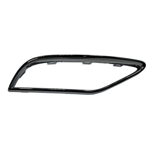 AUDI Q5 / Q5 E / SQ5 REAR BUMPER EXHAUST BEZEL LEFT (Driver Side) (Driver Side) DARK-CHROME (Q5 WO/S-LINE W/BLACK OPTICS PKG) OEM# 80A807833RN4 2018-2020 PL# AU1146109