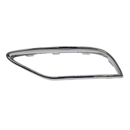 AUDI Q5 / Q5 E / SQ5 REAR BUMPER EXHAUST BEZEL RIGHT (Passenger Side) CHROME (Q5 WO/S-LINE) OEM# 80A8078342ZZ 2018-2020 PL# AU1147108