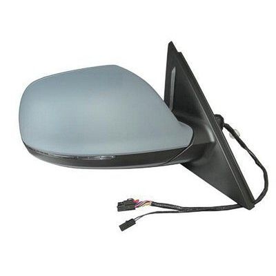 AUDI Q5 / SQ5 DOOR MIRROR RIGHT (Passenger Side) PWR/HTD/SIGNAL (WO/PUDDLE/DIMMING/LANE WARNING) OEM#8R1857410F01C-FPM 2009-2017 PL# AU1321120