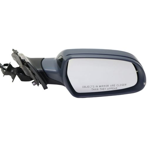AUDI A4 SEDAN / WAGON DOOR MIRROR RIGHT (Passenger Side) PWR/HTD/SIGNAL/MEMORY/P-FOLD (W/BSD)(W/ANTI-GLARE)(WO/DIMMING) OEM#8K1857410AJ01C-PFM 2012-2016 PL# AU1321142